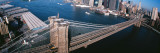USA  New York  Brooklyn Bridge  Aerial