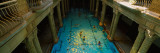 High Angle View of a Group of People in a Thermal Pool  Hotel Gellert  Gellert Thermal Bath