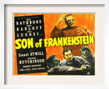 Son of Frankenstein  Boris Karloff  Boris Karloff  Basil Rathbone  Bela Lugosi  1939