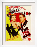 After the Thin Man  Myrna Loy  Asta  William Powell on Midget Window Card  1936