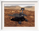 Artists Rendition of Mars Rover