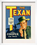 The Texan  Gary Cooper on Window Card  1930