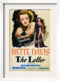 The Letter  Bette Davis on Midget Window Card  1941