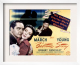 Bedtime Story  Fredric March  Loretta Young  Robert Benchley  1941