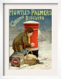 Huntley and Palmers  Biscuits Post Boxes  Snowballs  UK  1890