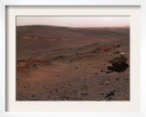 Spirit Mars Exploration Rover on the Flank of Husband Hill