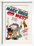 Go West  Groucho Marx  Harpo Marx  Chico Marx  Diana Lewis  1940