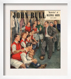 John Bull  Arsenal Football Team Changing Rooms Magazine  UK  1947