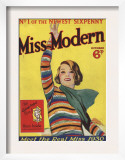 Miss Modern  First Issue Teenagers Magazine  UK  1930