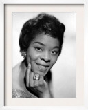 American Blues  Jazz  and R&B Singer Dinah Washington  1963
