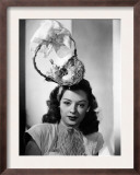 Jane Greer  Modeling an Enterprising Easter Bonnet  1947
