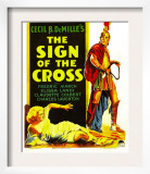 Sign of the Cross  Elissa Landi  Fredric March on Window Card  1932