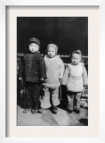 Chinese New Year  Three Children Posed  New Year's Day  Chinatown  New York City  1909