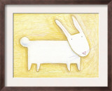 Pensive Bunny - Crayon Critter III