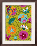 flowers and Fans Pattern