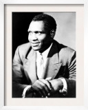 American Actor  Athlete  Singer  and Civil Rights Activist Paul Robeson  1898-1976  c1940