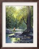 Fisherman in the Woods