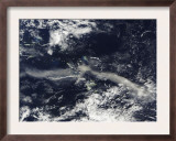 Ash Plume from Soufriere Hills  Montserrat