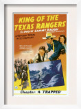 King of Texas Rangers  Top from Center: Sammy Baugh  Pauline Moore in 'Chapter 4: Trapped'  1941