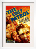 The Lost Patrol  Lower Right: Victor Mclaglen  1934
