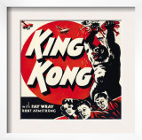 King Kong  Jumbo Window Card  1933