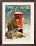 Huntley and Palmers  Biscuits Post Boxes  Snowballs  UK  1890