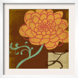 Letter L and Orange Flower