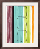Rounded Squares on Stripes