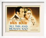 All This and Heaven Too  Charles Boyer  Bette Davis  1940