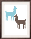 Blue Llama Couple