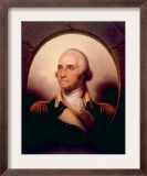 George Washington  Portrait Which Hangs at His Home in Mount Vernon  Virginia