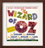 The Wizard of Oz  Jumbo Window Card  1939