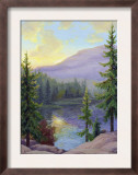 Mountain Lake at Sunrise