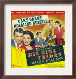 His Girl Friday  Cary Grant  Rosalind Russell  1940