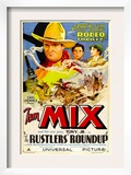 Rustlers' Roundup  Tom Mix  Noah Beery Jr  Diane Sinclair  1933