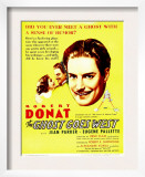 Ghost Goes West  Jean Parker  Robert Donat on Window Card  1935