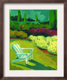 Adirondack Chair in Garden