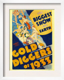 Gold Diggers of 1933  Window Card  1933