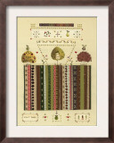 Country Style Pattern Fruit Trees