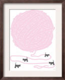 Pink Ball of Yarn