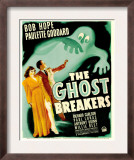 Ghost Breakers  Paulette Goddard  Bob Hope on Window Card  1940