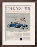 Chrysler  Magazine Advertisement  USA  1932