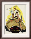 Votrix Vermouth  Magazine Advertisement  UK  1951
