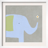 Elephant with Flower