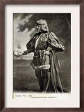 Sarah Bernhardt  French Actress  in Role of Shakespeare's Hamlet 1887