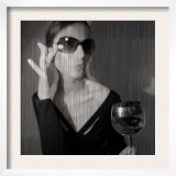 Loren with Wine