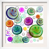 Floating Smiley Faces