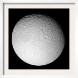 South Pole of Saturn's Moon Tethys