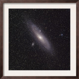 Andromeda Galaxy (M31) with Satellite Galaxies Messier 110 and Messier 32