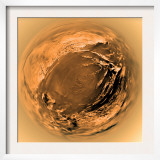 Fish-Eye View of Titan's Surface